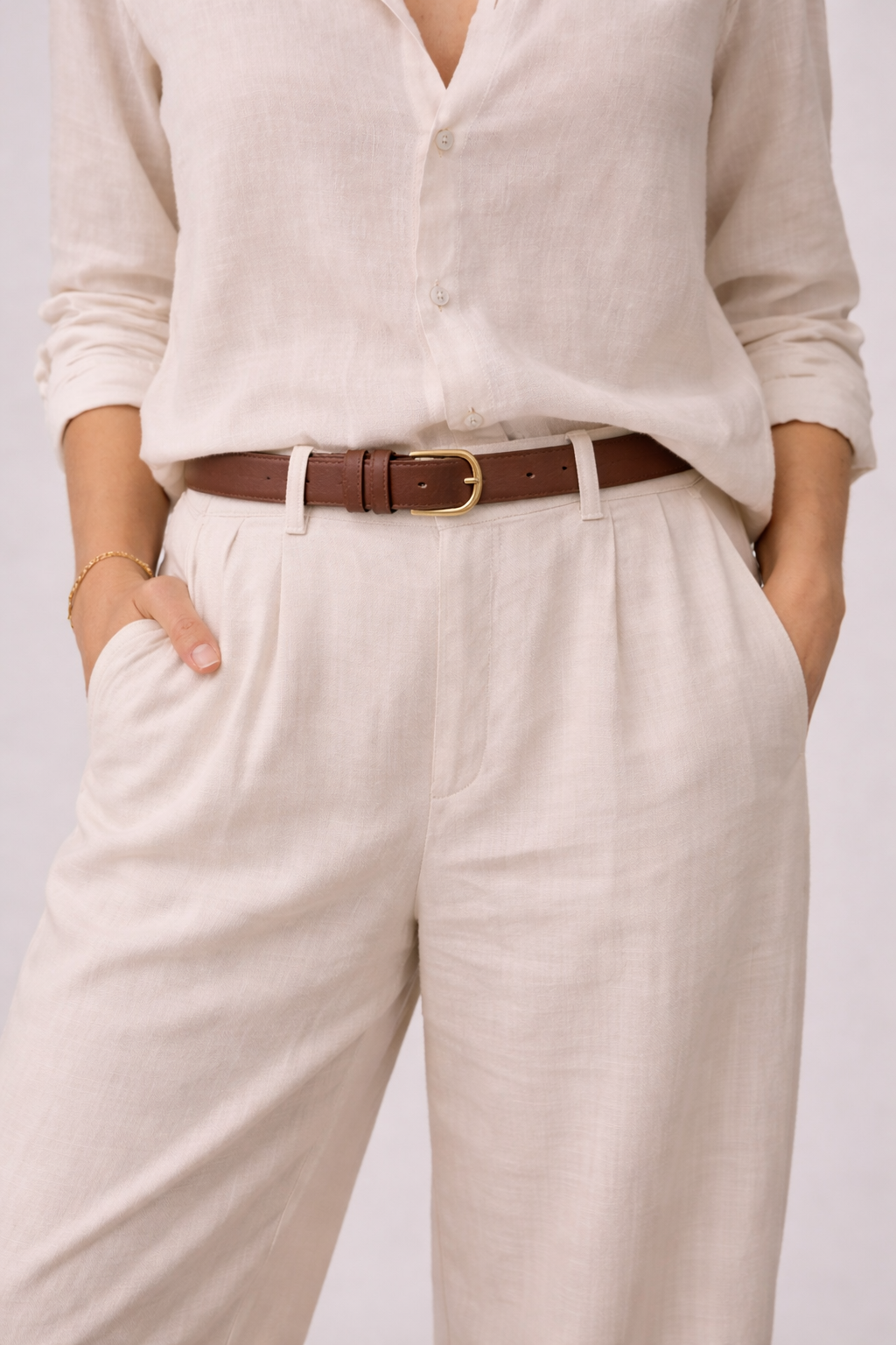Aria Linen Tailored Set - 4