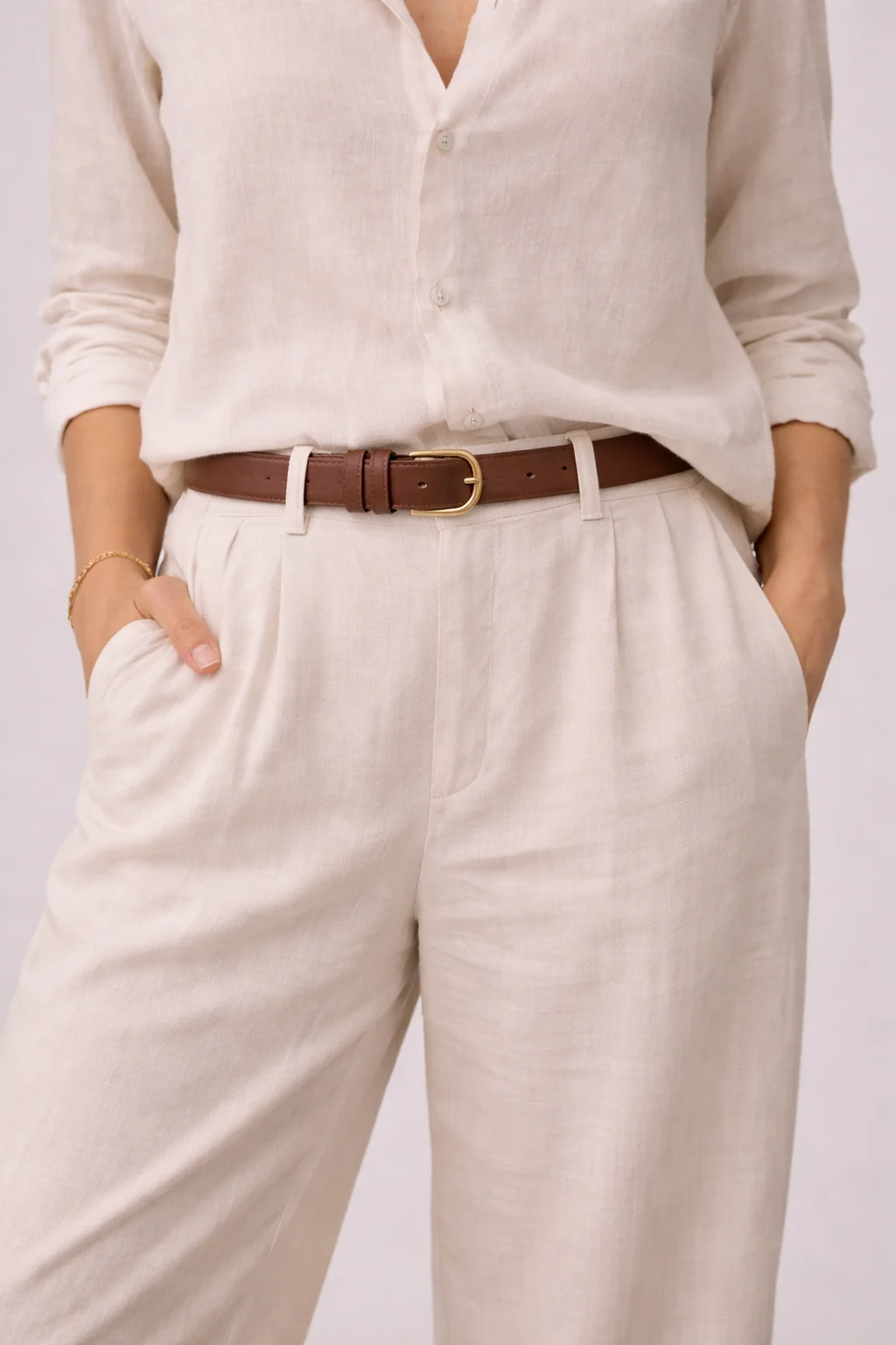 Aria Linen Tailored Set - 4
