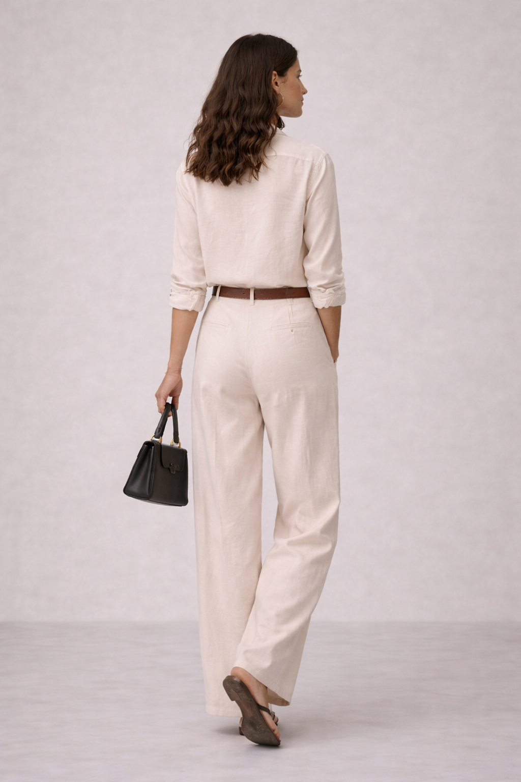 Aria Linen Tailored Set - 1