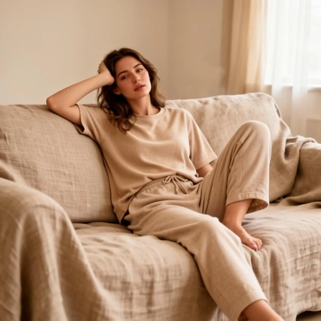 Slow mornings, soft fabrics