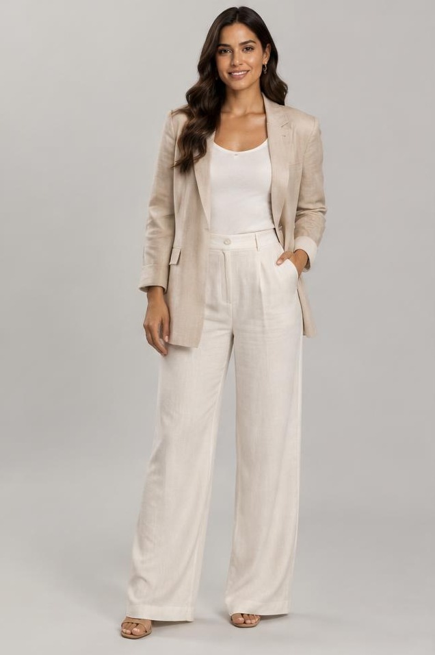 Copacabana Linen Blazer